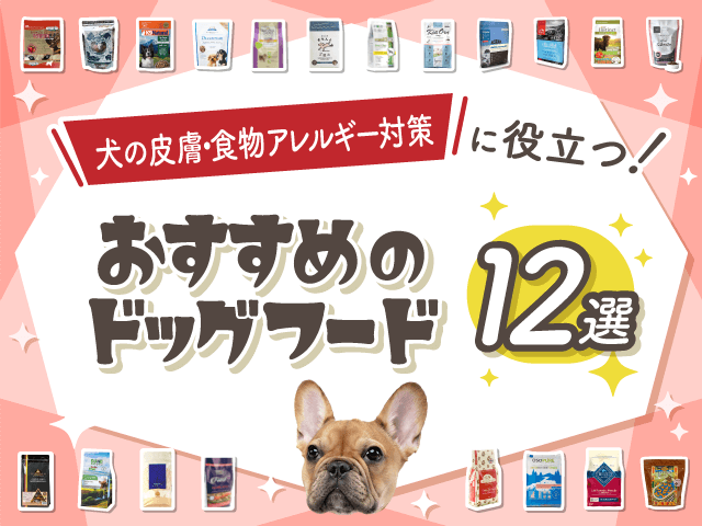 獣医師監修】犬の皮膚・食物アレルギーにおすすめのドッグフード12選！